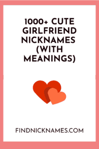 Cool unique nicknames for girls
