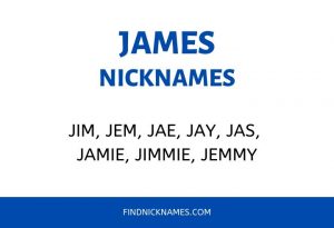 Nicknames for James