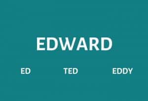 Nicknames for Edward