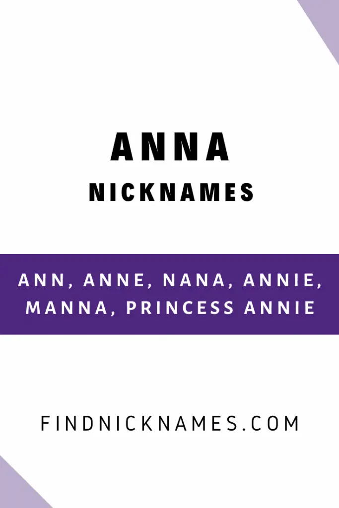 40+ Popular Nicknames For Anna — Find Nicknames