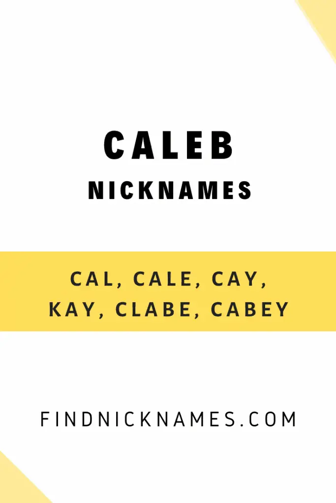 30+ Popular Nicknames for Caleb — Find Nicknames