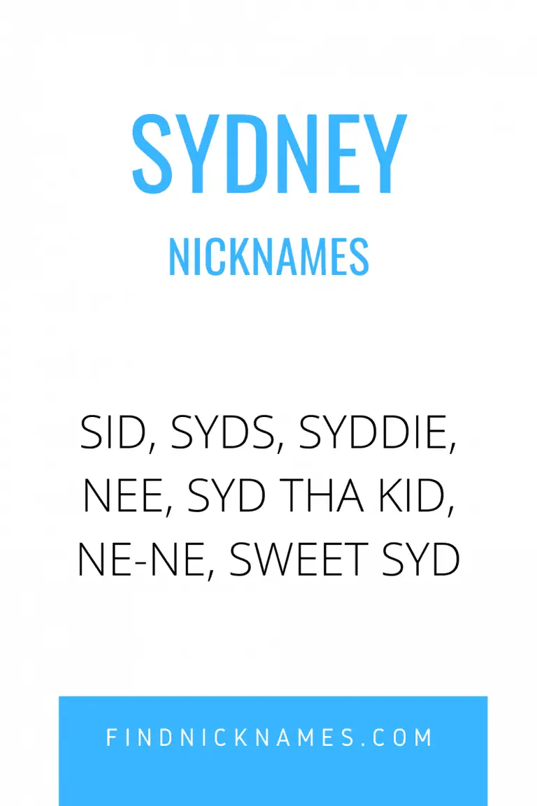 40-creative-nicknames-for-sydney-find-nicknames