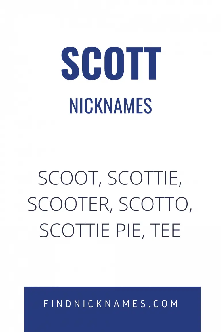 25+ Popular Nicknames for Scott — Find Nicknames