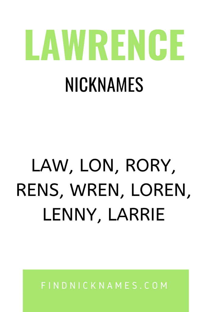 40-creative-nicknames-for-lawrence-find-nicknames