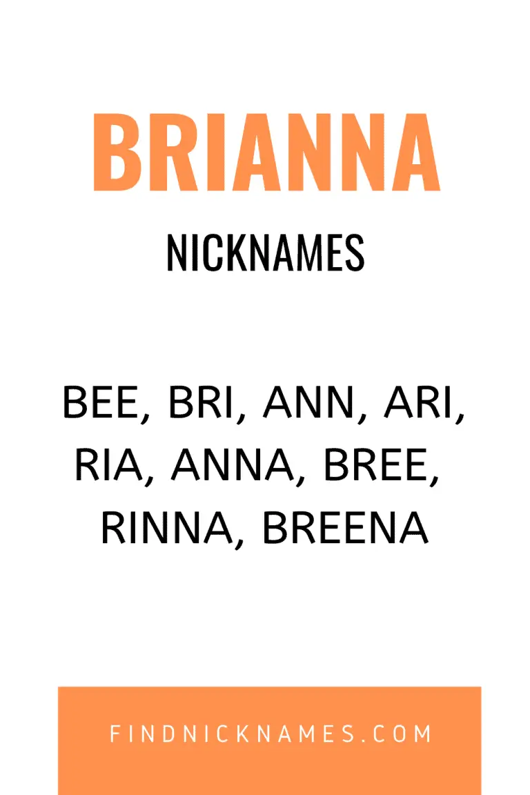30 Awesome Nicknames For Brianna — Find Nicknames 