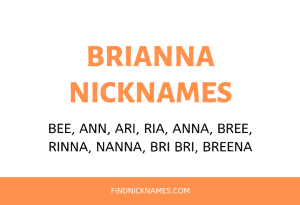 Nicknames for Brianna