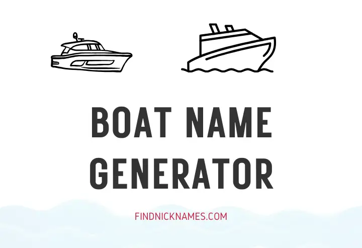 Boat Name Generator