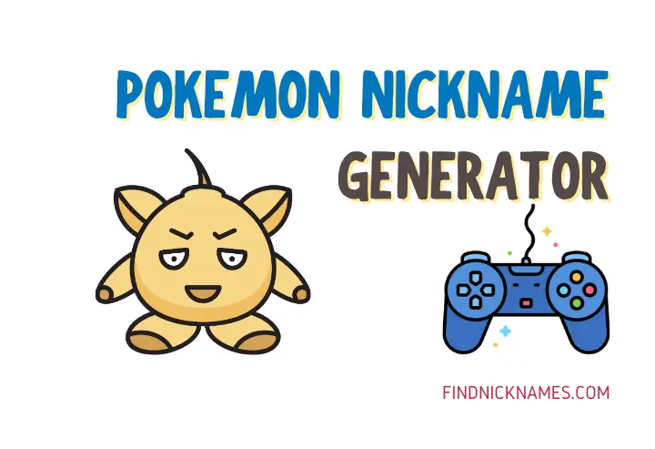 Pokemon Nickname Generator