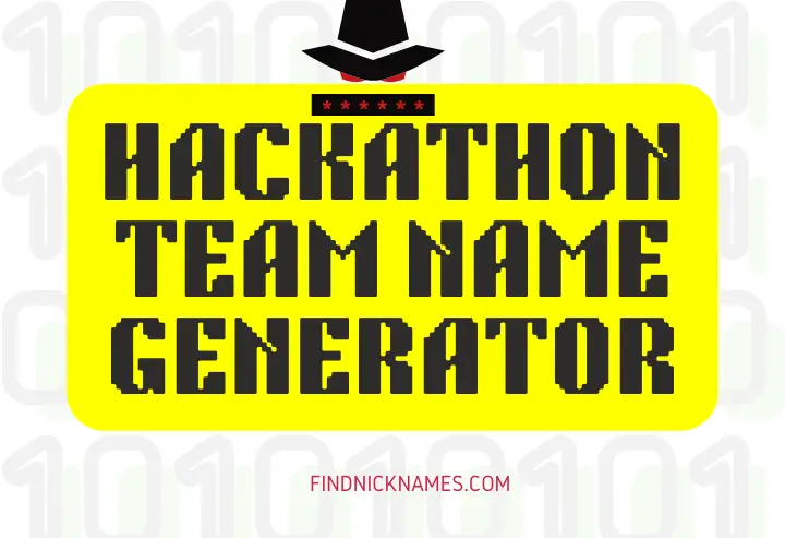 Hackathon Team Name Generator