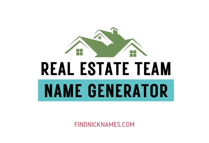 Real Estate Team Name Generator