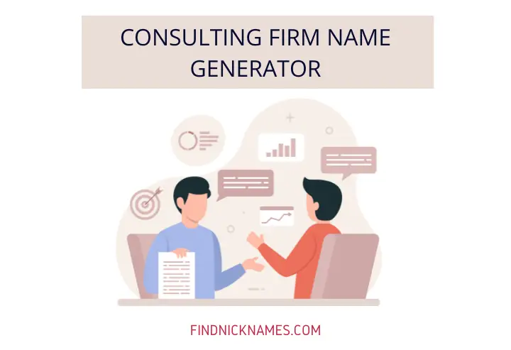 Consulting Firm Name Generator