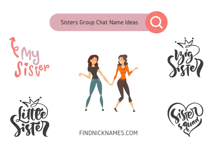Sisters Group Chat Name Generator