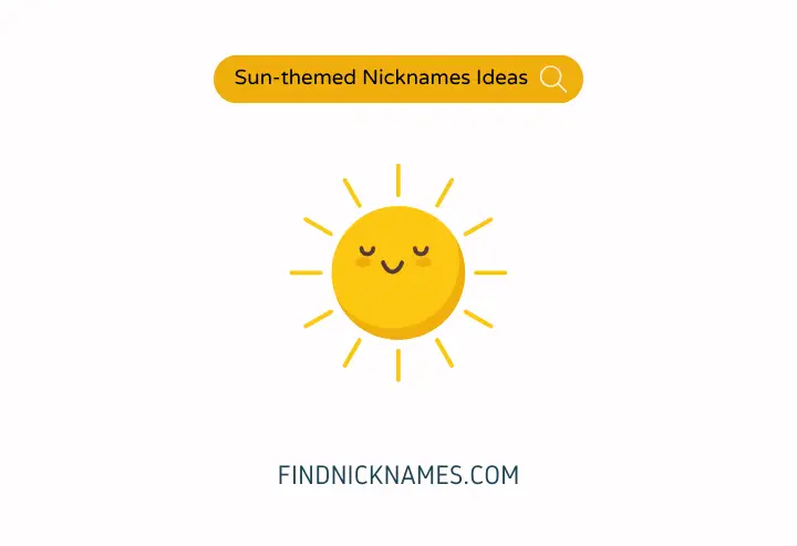 Sun-themed Nicknames Generator