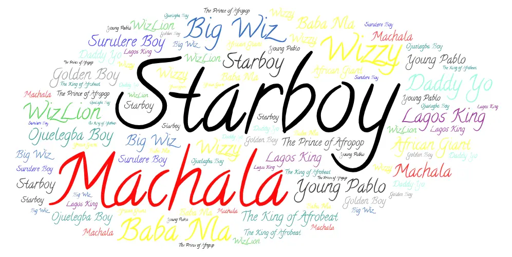 Wizkid Nicknames