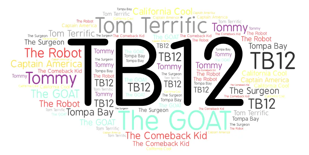 Tom Brady Nicknames
